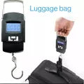 Portable Hanging Hook Scale 50Kg/5g LCD Digital Display Handheld Mini Electronic Weighting Scale Fishing Travel Luggage Scale
